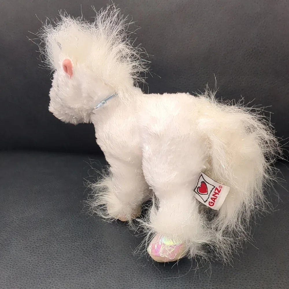 Ganz Webkinz White Plush Pony - Picture 3 of 4
